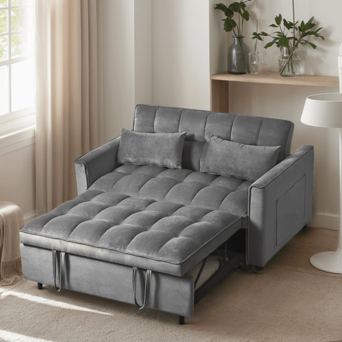 Convertible futon sofa - futon,