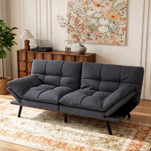 Convertible futon sofa bed - convertible,